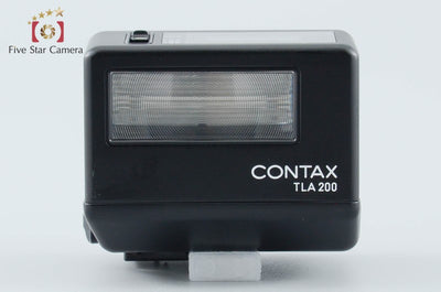 【中古】CONTAX コンタックス TLA200 ブラック エレクトロニックフラッシュ 元箱付き