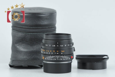 【中古】Leica ライカ SUMMILUX-M 35mm f/1.4 ASPH. E46 11663 ブラック 6-bit