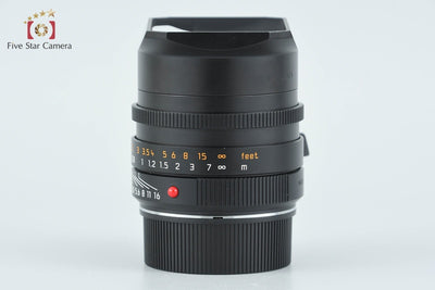 【中古】Leica ライカ SUMMILUX-M 35mm f/1.4 ASPH. E46 11663 ブラック 6-bit