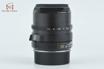 【中古】Leica ライカ SUMMILUX-M 35mm f/1.4 ASPH. E46 11663 ブラック 6-bit