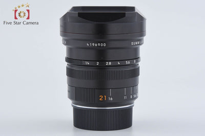 【中古】Leica ライカ SUMMILUX-M 21mm f/1.4 ASPH. Serie VIII 11647 6-bit ブラック