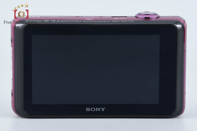 【中古】SONY ソニー Cyber-shot DSC-WX170 ピンク コンパクトデジタルカメラ