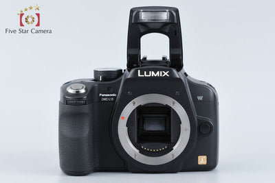 【中古】Panasonic パナソニック LUMIX DMC-L10 ブラック デジタル一眼レフカメラ