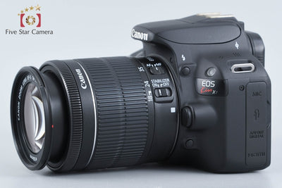 【中古】Canon キヤノン EOS Kiss X7 EF-S 18-55mm IS STM レンズキット ブラック