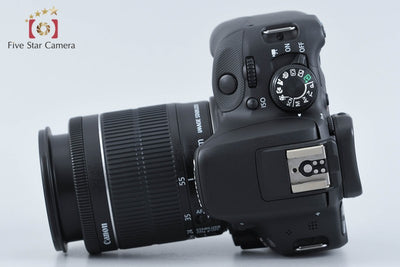 【中古】Canon キヤノン EOS Kiss X7 EF-S 18-55mm IS STM レンズキット ブラック