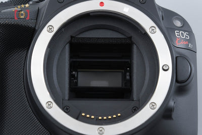 【中古】Canon キヤノン EOS Kiss X7 EF-S 18-55mm IS STM レンズキット ブラック