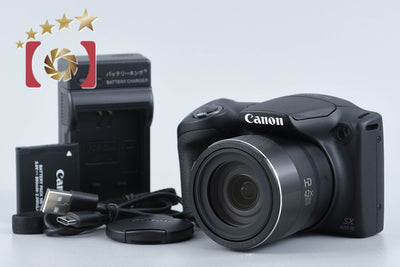 【中古】Canon キヤノン PowerShot SX420 IS ブラック コンパクトデジタルカメラ