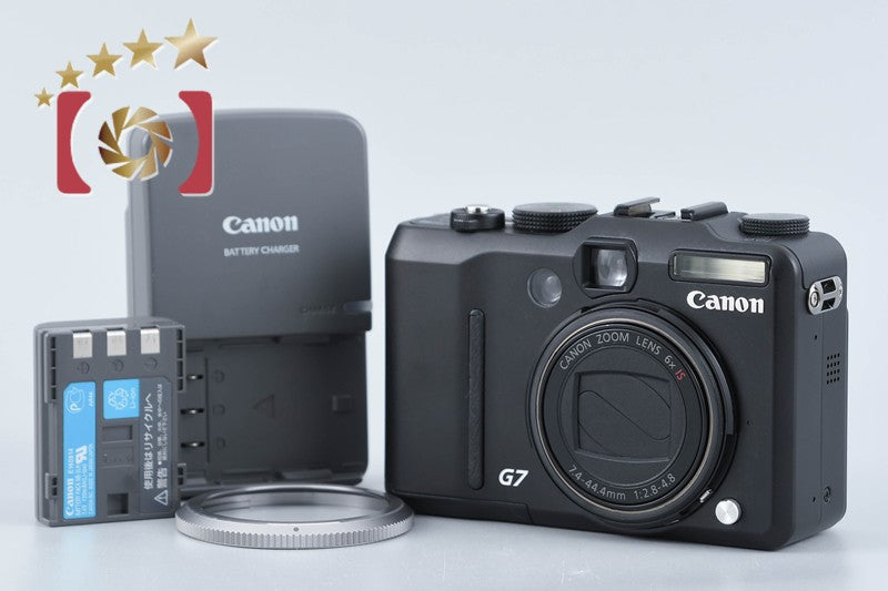 【中古】Canon キヤノン PowerShot G7 コンパクトデジタルカメラ