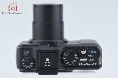 【中古】Canon キヤノン PowerShot G7 コンパクトデジタルカメラ