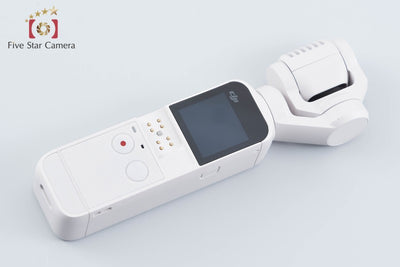 【中古】DJI ディージェーアイ OSMO POCKET 2 サンセットホワイト アクションカメラ ジンバルカメラ