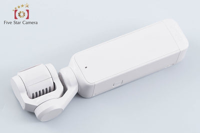 【中古】DJI ディージェーアイ OSMO POCKET 2 サンセットホワイト アクションカメラ ジンバルカメラ
