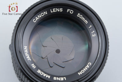 【中古】Canon キヤノン New FD 50mm f/1.2
