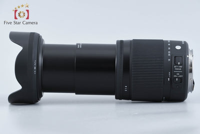 【中古】SIGMA シグマ 18-300mm f/3.5-6.3 DC MACRO OS HSM Contemporary キヤノン用