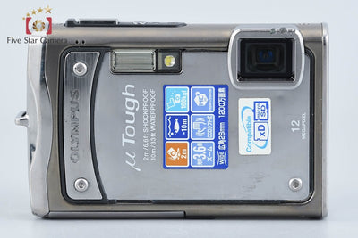 【中古】OLYMPUS オリンパス μ TOUGH-8000 シルバー コンパクトデジタルカメラ