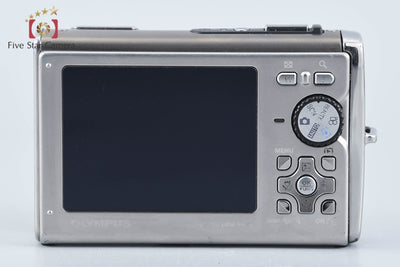 【中古】OLYMPUS オリンパス μ TOUGH-8000 シルバー コンパクトデジタルカメラ