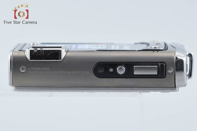 【中古】OLYMPUS オリンパス μ TOUGH-8000 シルバー コンパクトデジタルカメラ