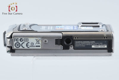 【中古】OLYMPUS オリンパス μ TOUGH-8000 シルバー コンパクトデジタルカメラ