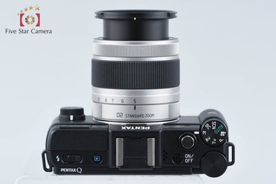 【中古】PENTAX ペンタックス Q 02ズームレンズキット ブラック シャッター回数僅少
