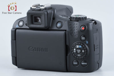 【中古】Canon キヤノン PowerShot SX50 HS ブラック コンパクトデジタルカメラ 元箱付き