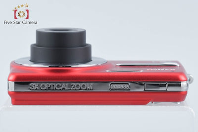 【中古】SANYO 三洋電機 DSC-X1260 レッド コンパクトデジタルカメラ 元箱付き