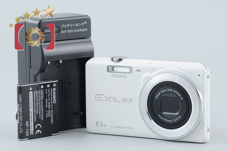 【中古】CASIO カシオ EXILIM EX-Z780 ホワイト コンパクトデジタルカメラ