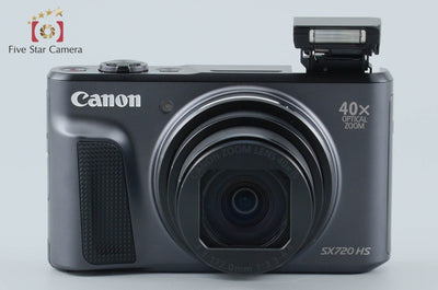 【中古】Canon キヤノン PowerShot SX720 HS ブラック コンパクトデジタルカメラ