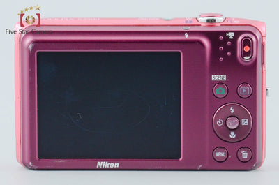 【中古】Nikon ニコン COOLPIX S3500 ストロベリーピンク コンパクトデジタルカメラ