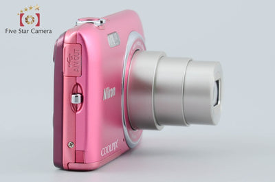 【中古】Nikon ニコン COOLPIX S3500 ストロベリーピンク コンパクトデジタルカメラ
