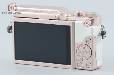 【中古】Panasonic パナソニック LUMIX DC-GF10 ダブルレンズキット ホワイト シャッター回数僅少 元箱付き