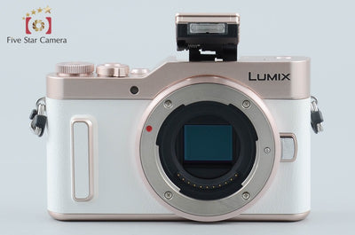 【中古】Panasonic パナソニック LUMIX DC-GF10 ダブルレンズキット ホワイト シャッター回数僅少 元箱付き
