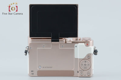【中古】Panasonic パナソニック LUMIX DC-GF10 ダブルレンズキット ホワイト シャッター回数僅少 元箱付き