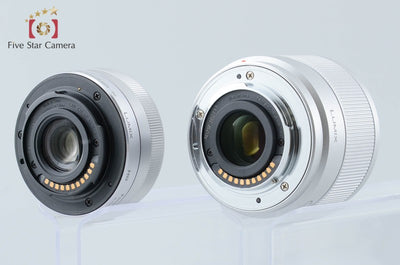 【中古】Panasonic パナソニック LUMIX DC-GF10 ダブルレンズキット ホワイト シャッター回数僅少 元箱付き