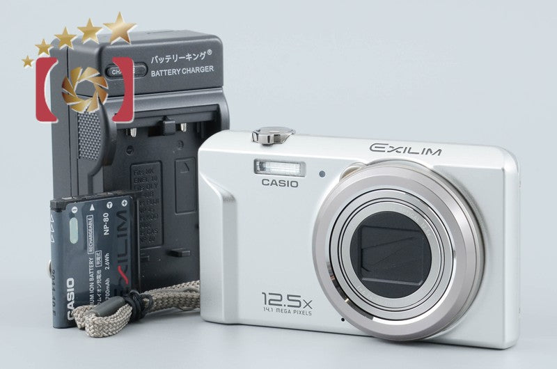 【中古】CASIO カシオ EXILIM EX-ZS100 シルバー コンパクトデジタルカメラ