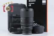 【中古】SONY ソニー FE 100mm f/2.8 Macro GM OSS SEL100M28GM 元箱付き