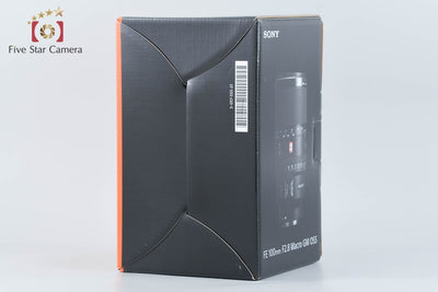 【中古】SONY ソニー FE 100mm f/2.8 Macro GM OSS SEL100M28GM 元箱付き