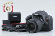 【中古】Canon キヤノン EOS Rebel T7 + EF-S 18-55mm f/3.5-5.6 IS II シャッター回数僅少