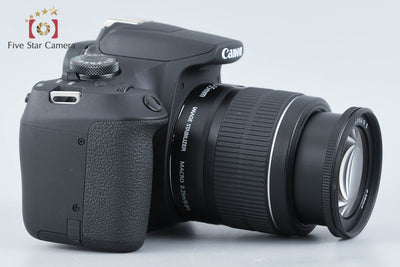 【中古】Canon キヤノン EOS Rebel T7 + EF-S 18-55mm f/3.5-5.6 IS II シャッター回数僅少