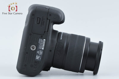 【中古】Canon キヤノン EOS Rebel T7 + EF-S 18-55mm f/3.5-5.6 IS II シャッター回数僅少