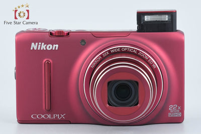 【中古】Nikon ニコン COOLPIX S9500 ヴェルヴェットレッド コンパクトデジタルカメラ