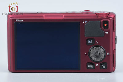 【中古】Nikon ニコン COOLPIX S9500 ヴェルヴェットレッド コンパクトデジタルカメラ