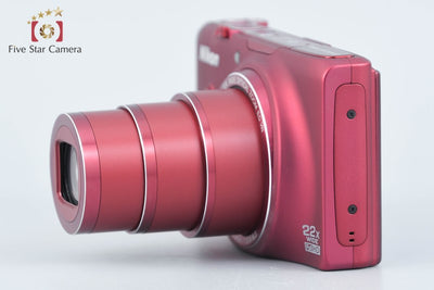 【中古】Nikon ニコン COOLPIX S9500 ヴェルヴェットレッド コンパクトデジタルカメラ