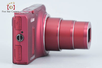 【中古】Nikon ニコン COOLPIX S9500 ヴェルヴェットレッド コンパクトデジタルカメラ