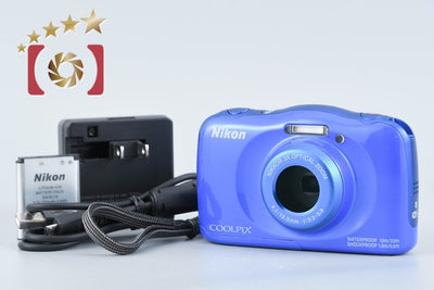 【中古】Nikon ニコン COOLPIX W150 ブルー コンパクトデジタルカメラ