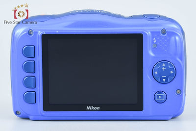 【中古】Nikon ニコン COOLPIX W150 ブルー コンパクトデジタルカメラ