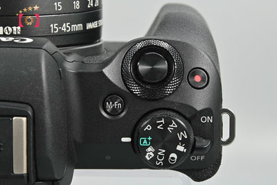 [Used] Canon EOS Kiss M Double Zoom Lens Kit Black