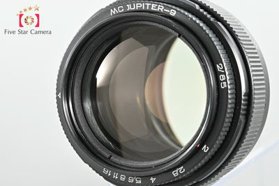 [Used] LZOS MC JUPITER-9 85mm f/2 M42 Mount