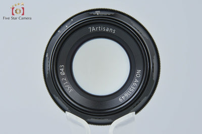 [Used] 7Artisans 35mm f/1.2 for Fujifilm X-mount, with original box