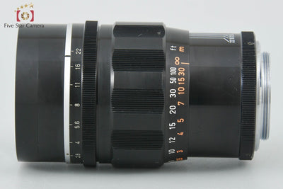 【中古】Canon キヤノン 100mm f/2 L39 ライカスクリューマウント