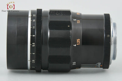 【中古】Canon キヤノン 100mm f/2 L39 ライカスクリューマウント