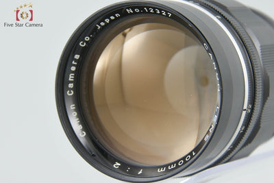 【中古】Canon キヤノン 100mm f/2 L39 ライカスクリューマウント